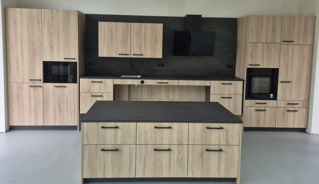 Keuken met kookeiland